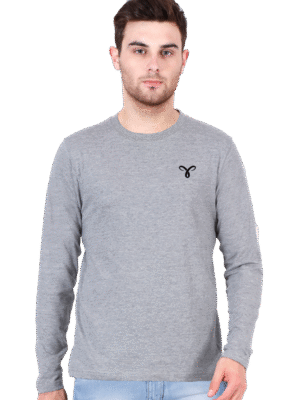 Round Neck Full Sleeve T Shirt