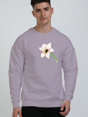 Floral Unisex Premium Cotton Hooded Sweatshirt