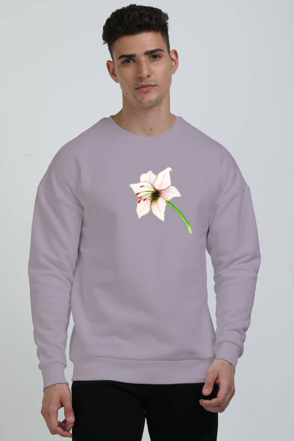 Floral Unisex Premium Cotton Hooded Sweatshirt