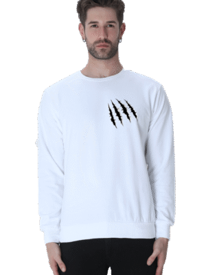 Fear Factor: Unisex Horror Scratch Sweatshirt