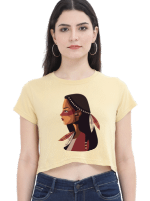 Female Premium Cotton Crop Top - Stylish Fit