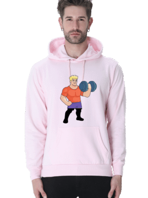 Lift & Hustle: Unisex Gym Hooded Sweatshirt