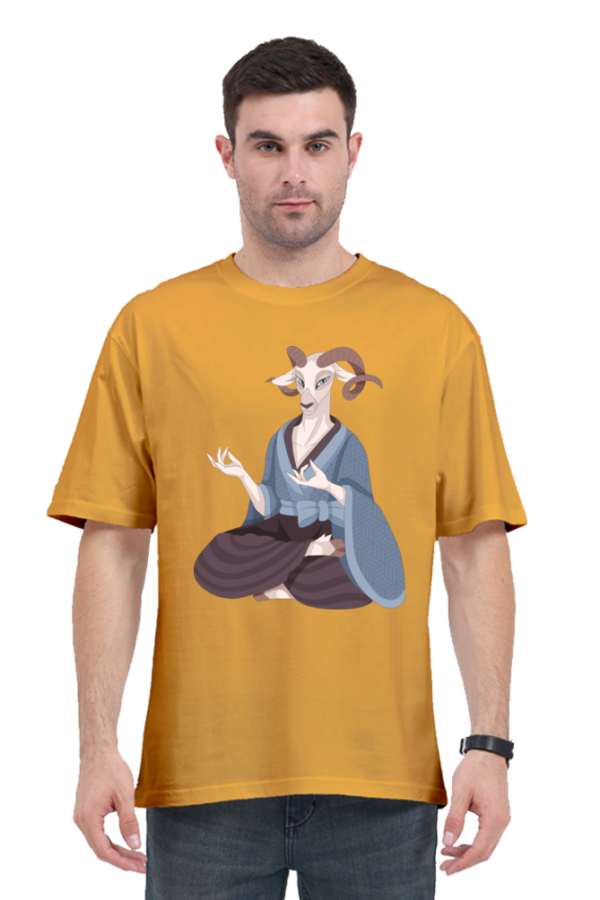 Zen Goat: Unisex Oversized Classic T-Shirt