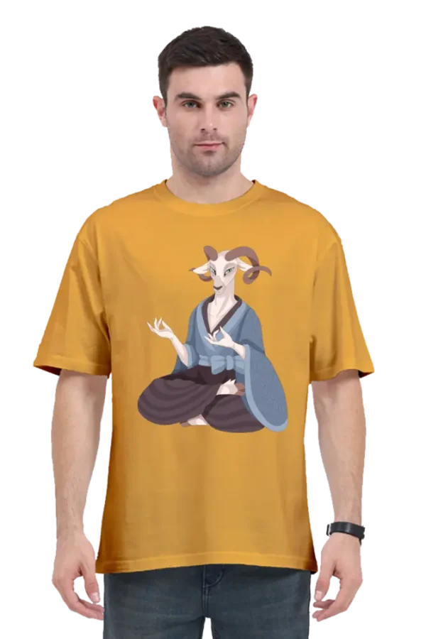 Zen Goat: Unisex Oversized Classic T-Shirt