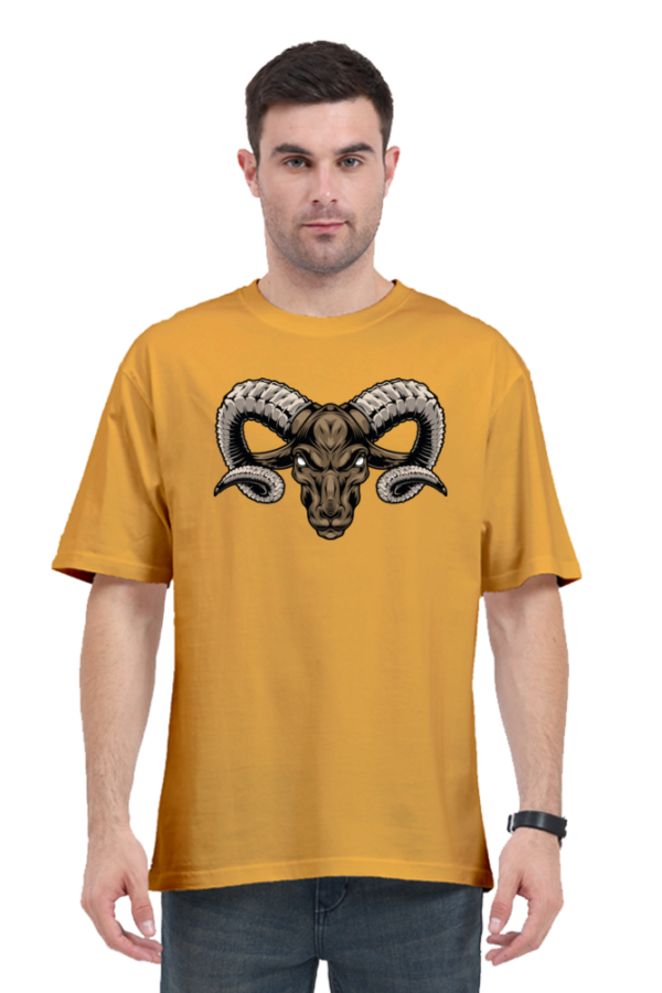 Fearless Goat: Unisex Oversized Classic T-Shirt - Image 3