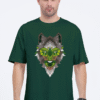 Fearless Wolf: Unisex Oversized Classic T-Shirt