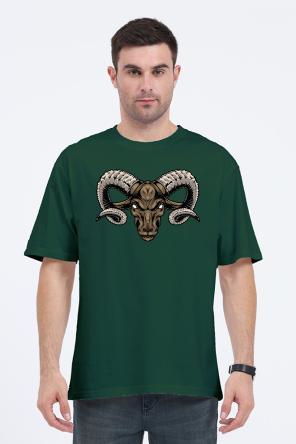 Fearless Goat: Unisex Oversized Classic T-Shirt - Image 4