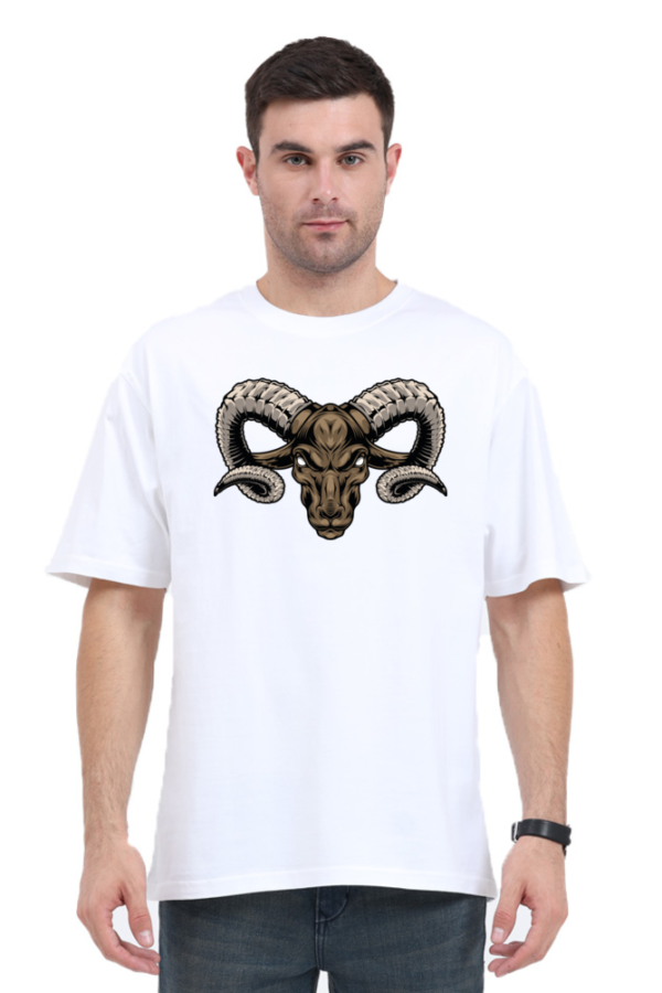 Fearless Goat: Unisex Oversized Classic T-Shirt - Image 5