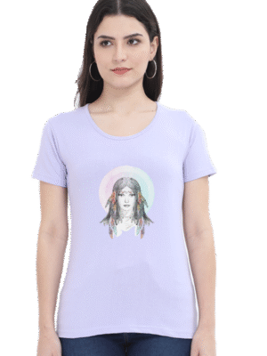 Women’s Classic Tribal Girl T-Shirt – A Blend of Culture & Style