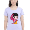 Elegant Japanese Girl T-Shirt – Classic Art Meets Comfort - Image 4