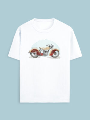 Bike Painting T-Shirt For Bikers