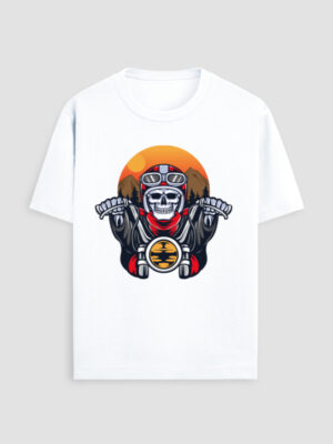 Skull Biker Tshirt