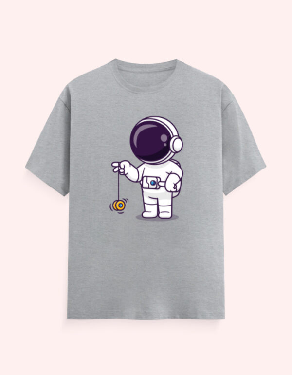 Astronaut Playing With Yo Yo T-Shirt - Image 3