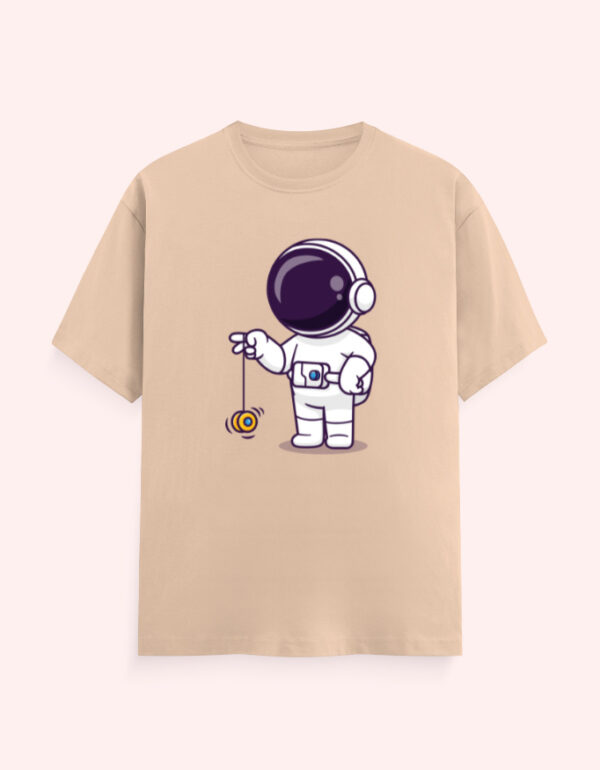 Astronaut Playing With Yo Yo T-Shirt - Image 7