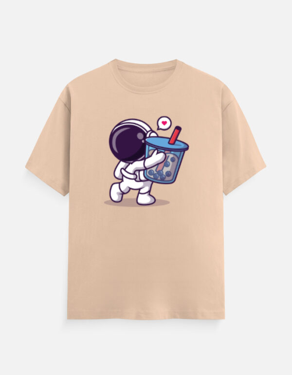 Boba Lover Astronaut T-Shirt - Image 15