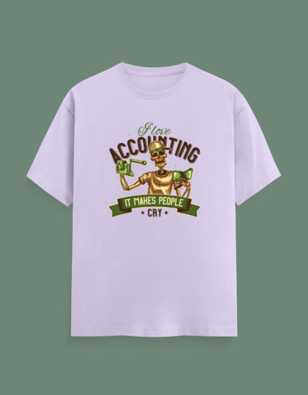 Accounting Sarcasm T-Shirt - Image 4