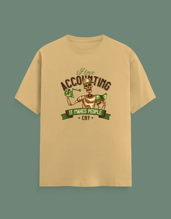 Accounting Sarcasm T-Shirt - Image 5