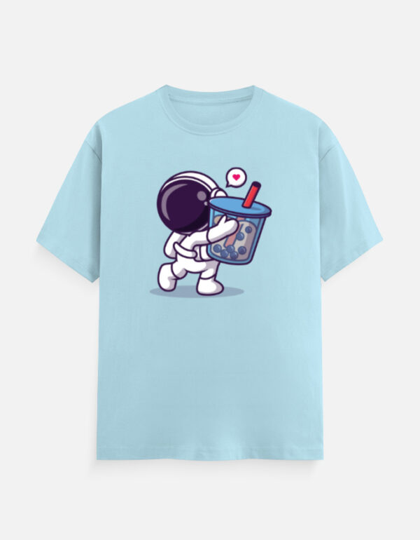 Boba Lover Astronaut T-Shirt - Image 5