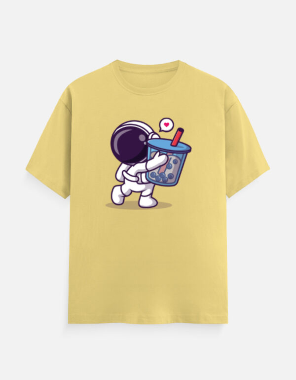 Boba Lover Astronaut T-Shirt - Image 11