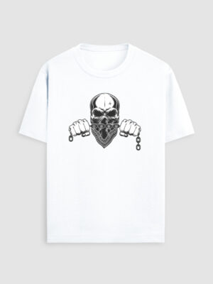 Gangsta White T-Shirt