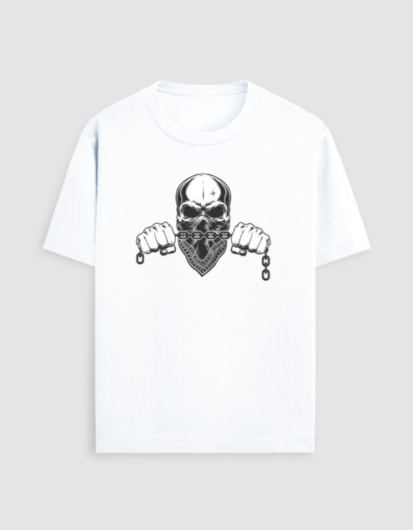 Gangsta White T-Shirt