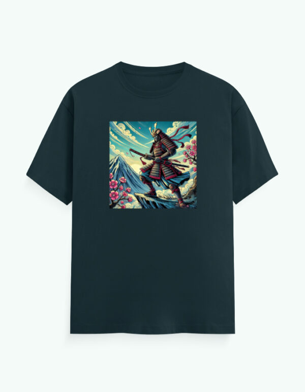 Japanese Warrior In The Mountains T-Shirt