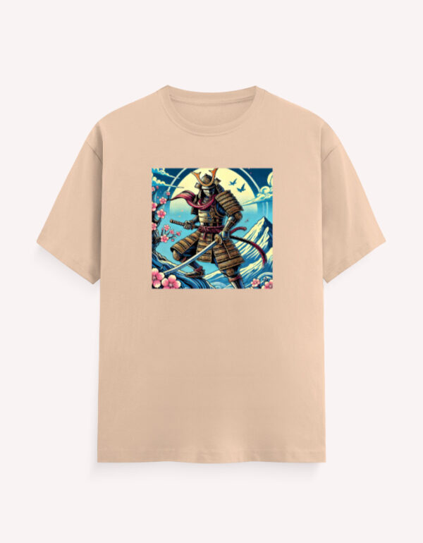 Japanese Warrior Unisex T-Shirt - Image 5