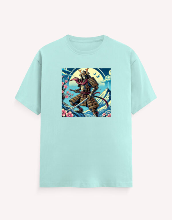 Japanese Warrior Unisex T-Shirt - Image 6