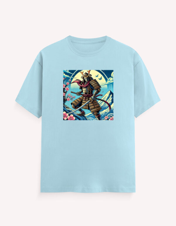 Japanese Warrior Unisex T-Shirt - Image 7