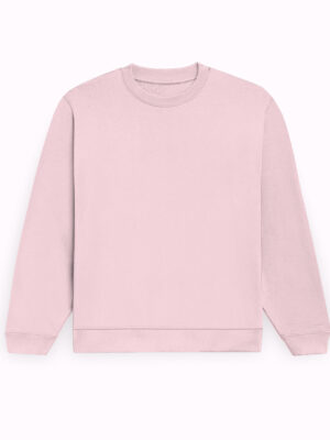 Light Baby Pink Unisex Sweatshirt 300 GSM – Alfa Goat