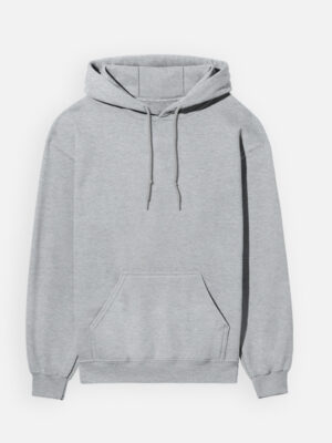 Plain Light Grey Hoodie -300 GSM - Alfa Goat