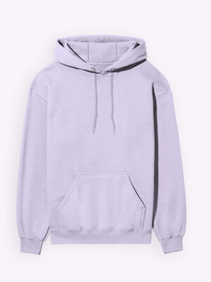 Plain Lavender Unisex Hoodie - Purple Hoodie - 300 GSM - Alfa Goat